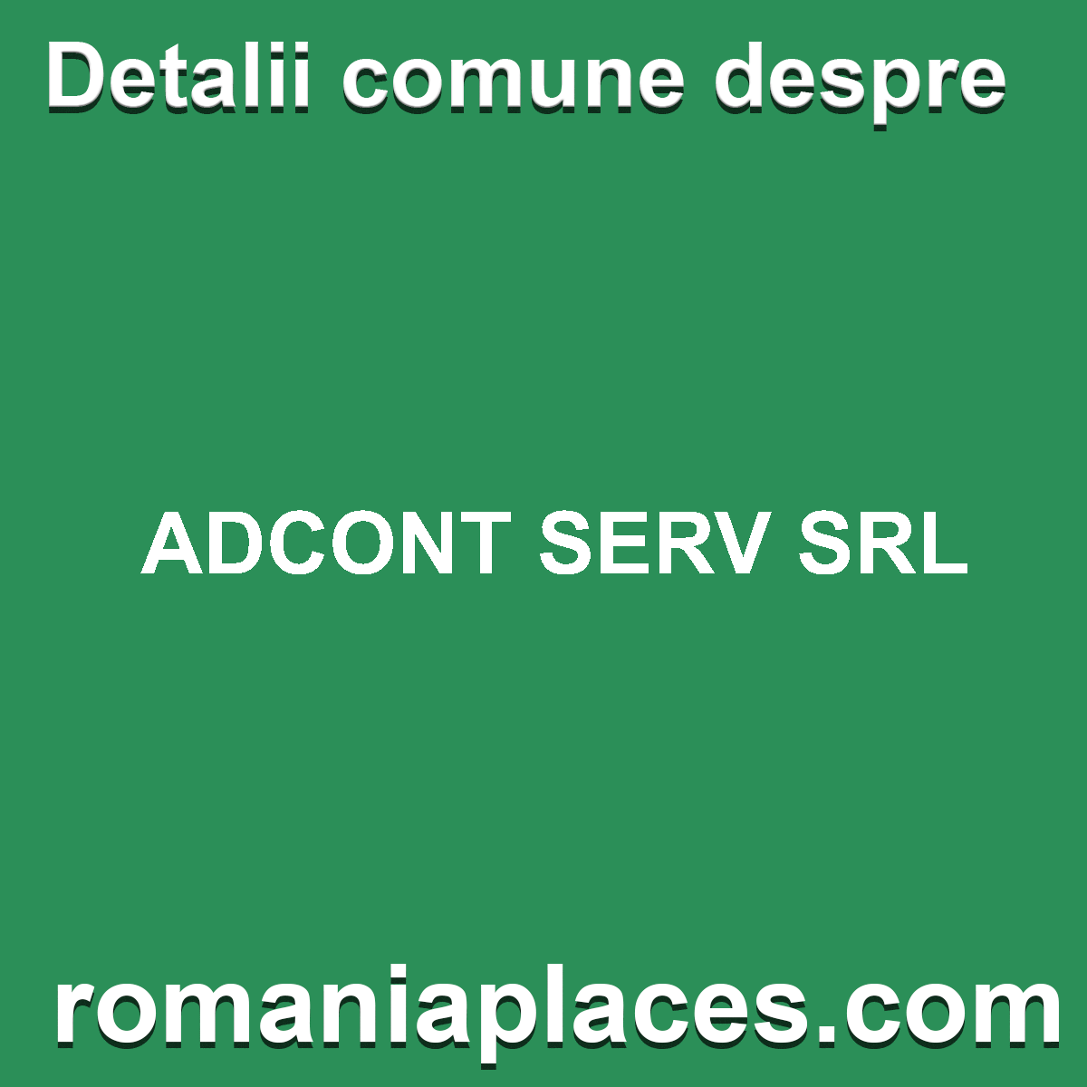 ADCONT SERV SRL