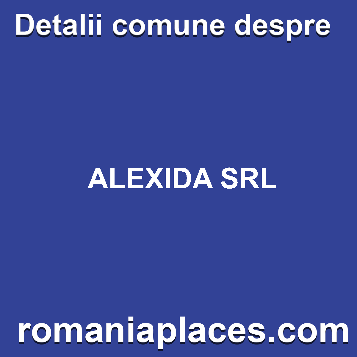 ALEXIDA SRL