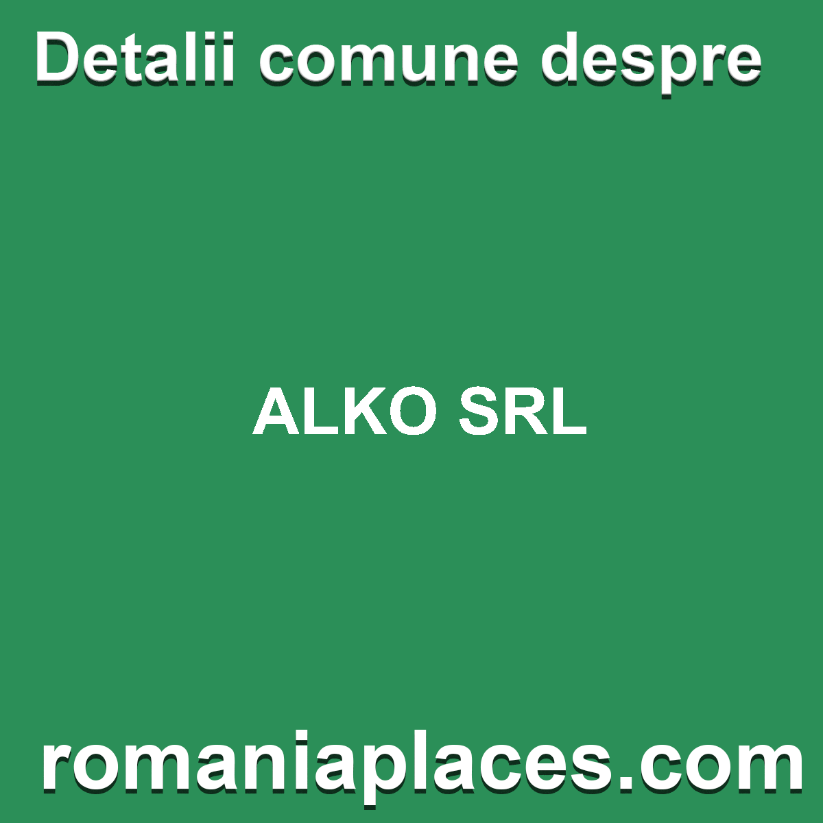 ALKO SRL