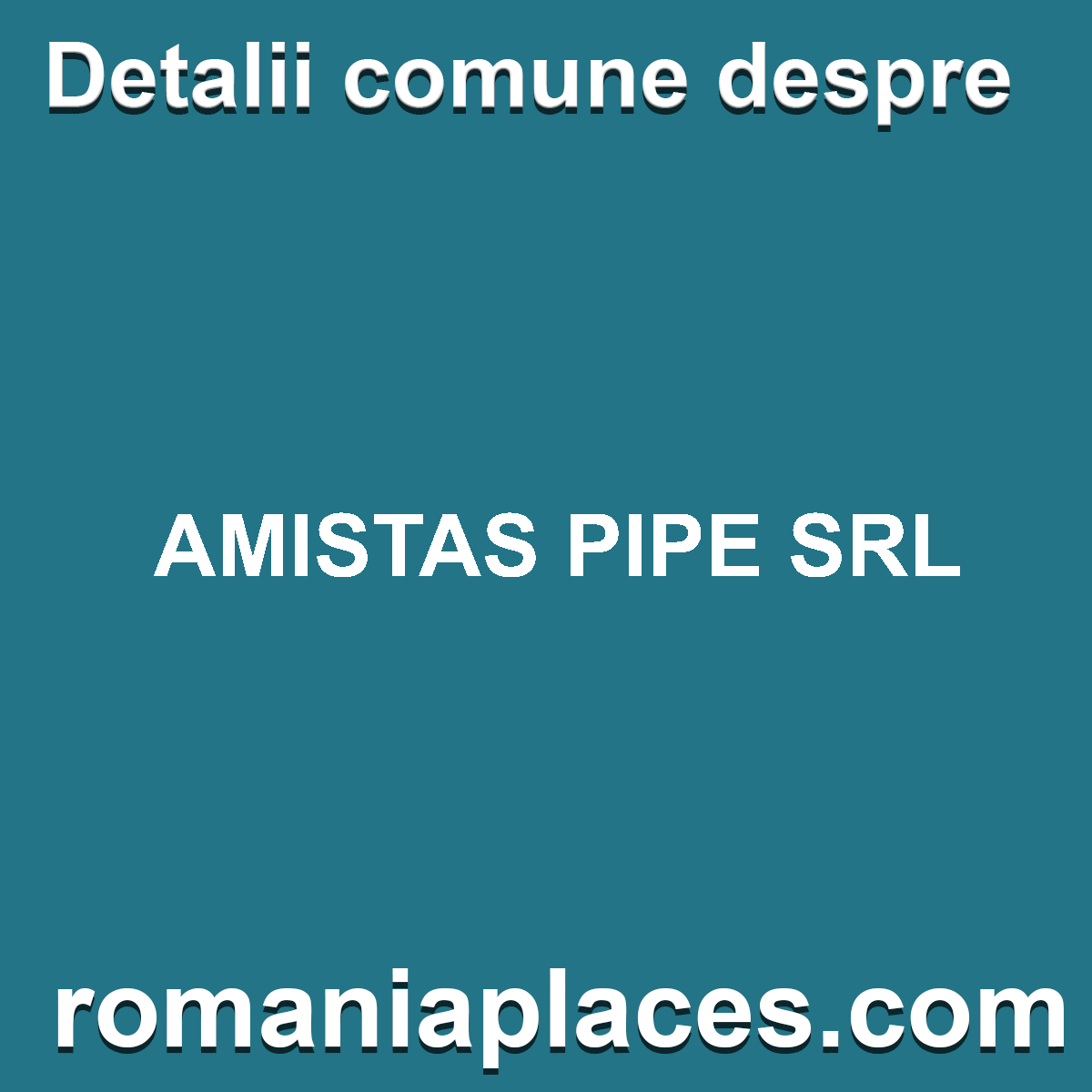 AMISTAS PIPE SRL