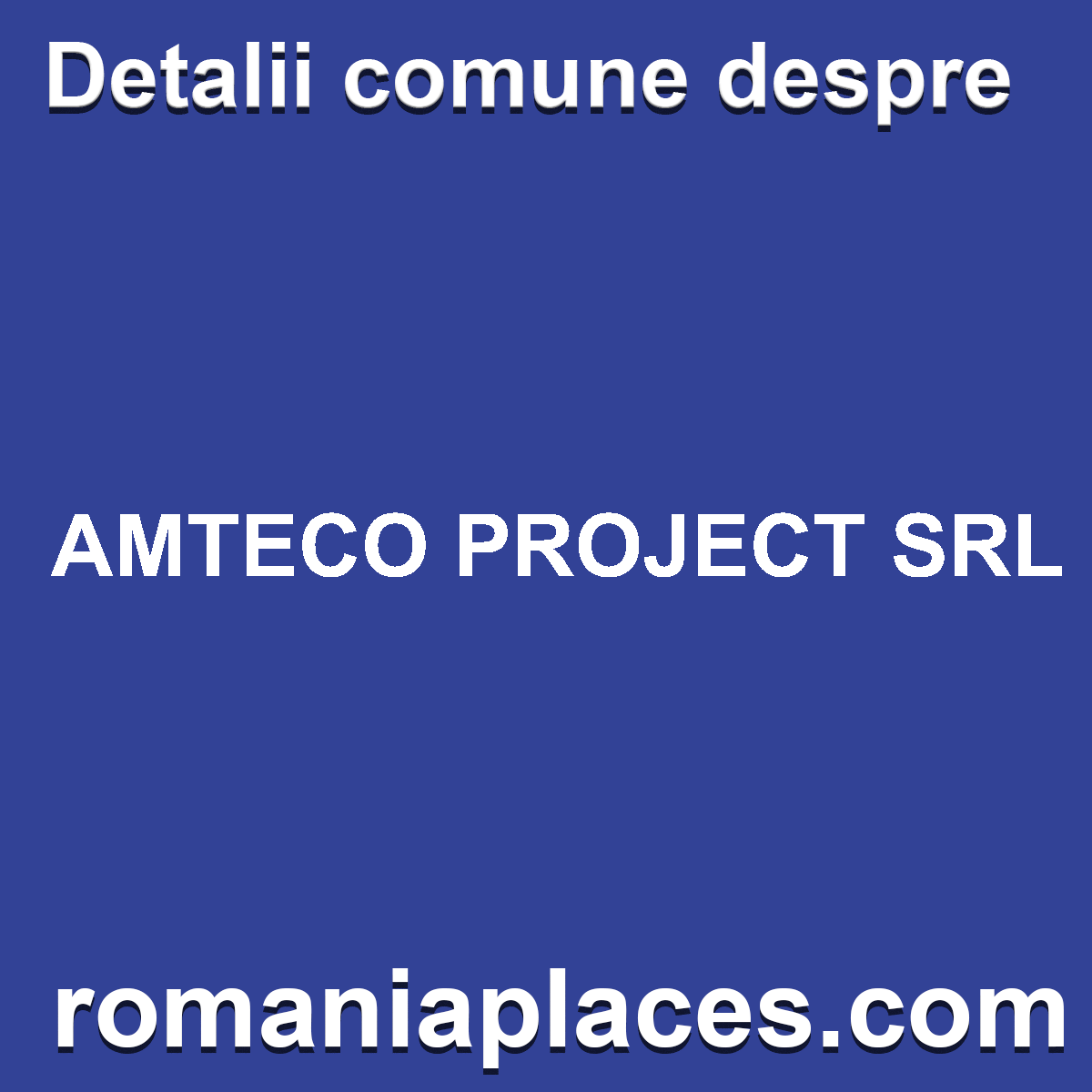 AMTECO PROJECT SRL