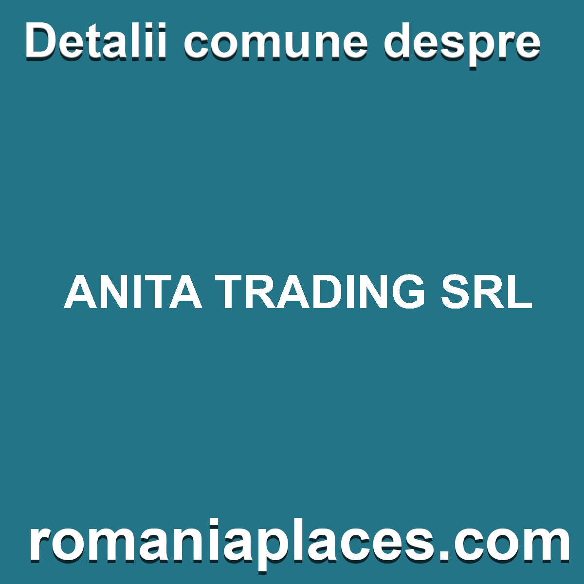ANITA TRADING SRL