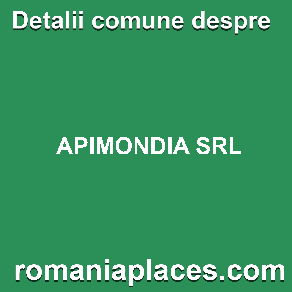 APIMONDIA SRL