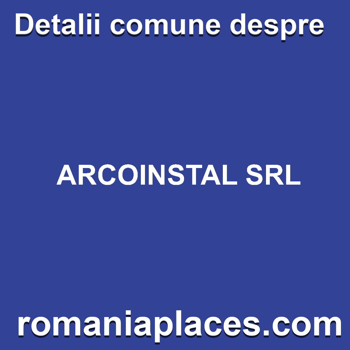 ARCOINSTAL SRL