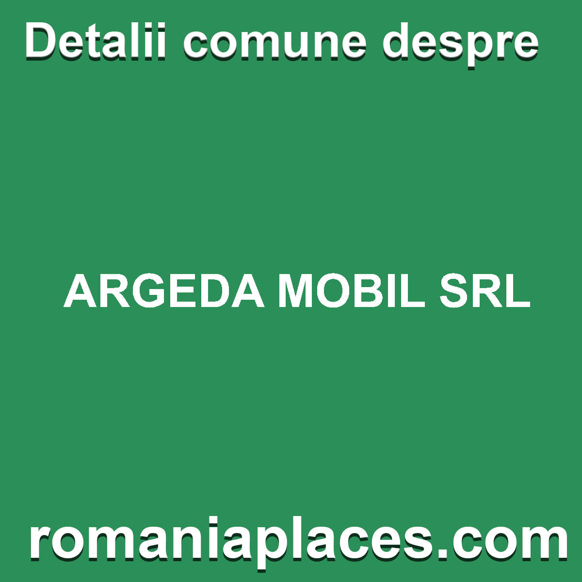 ARGEDA MOBIL SRL