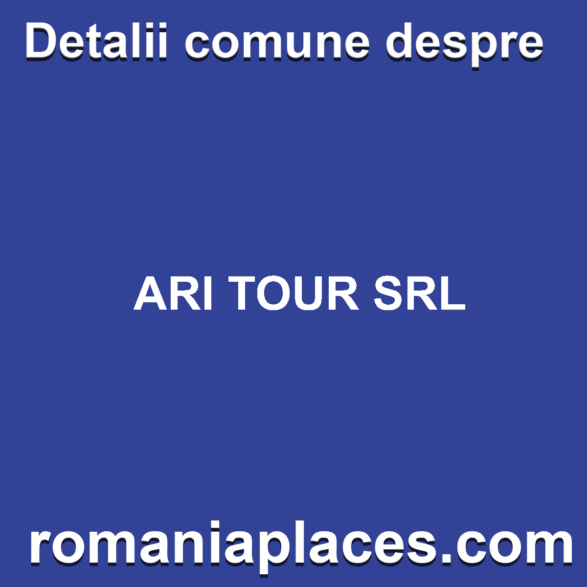 ARI TOUR SRL