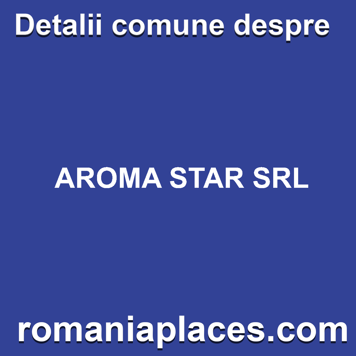 AROMA STAR SRL