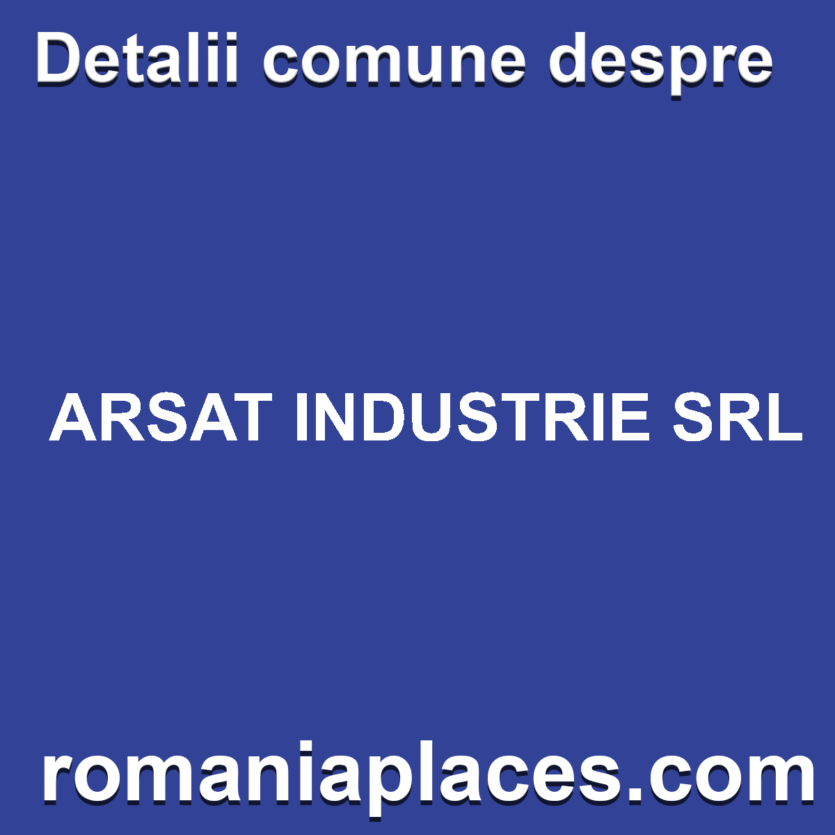 ARSAT INDUSTRIE SRL