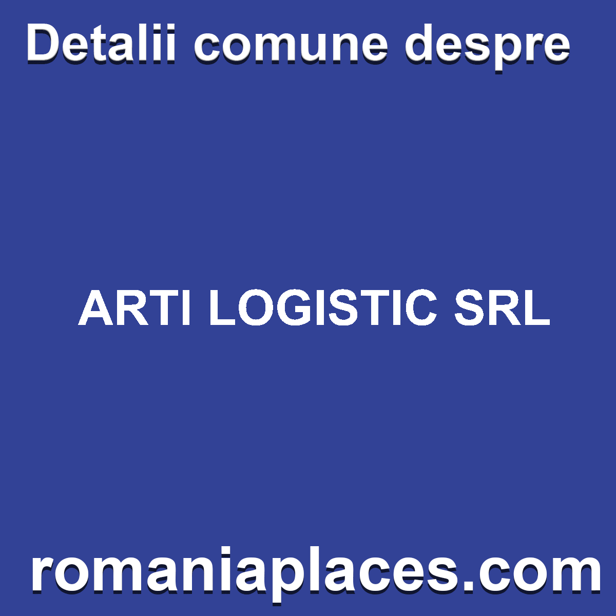 ARTI LOGISTIC SRL