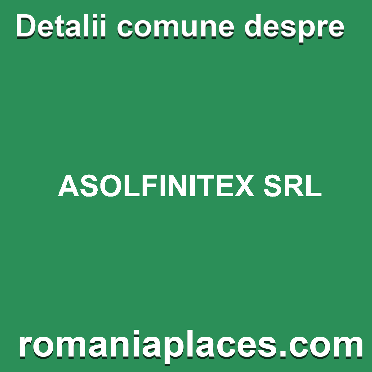 ASOLFINITEX SRL