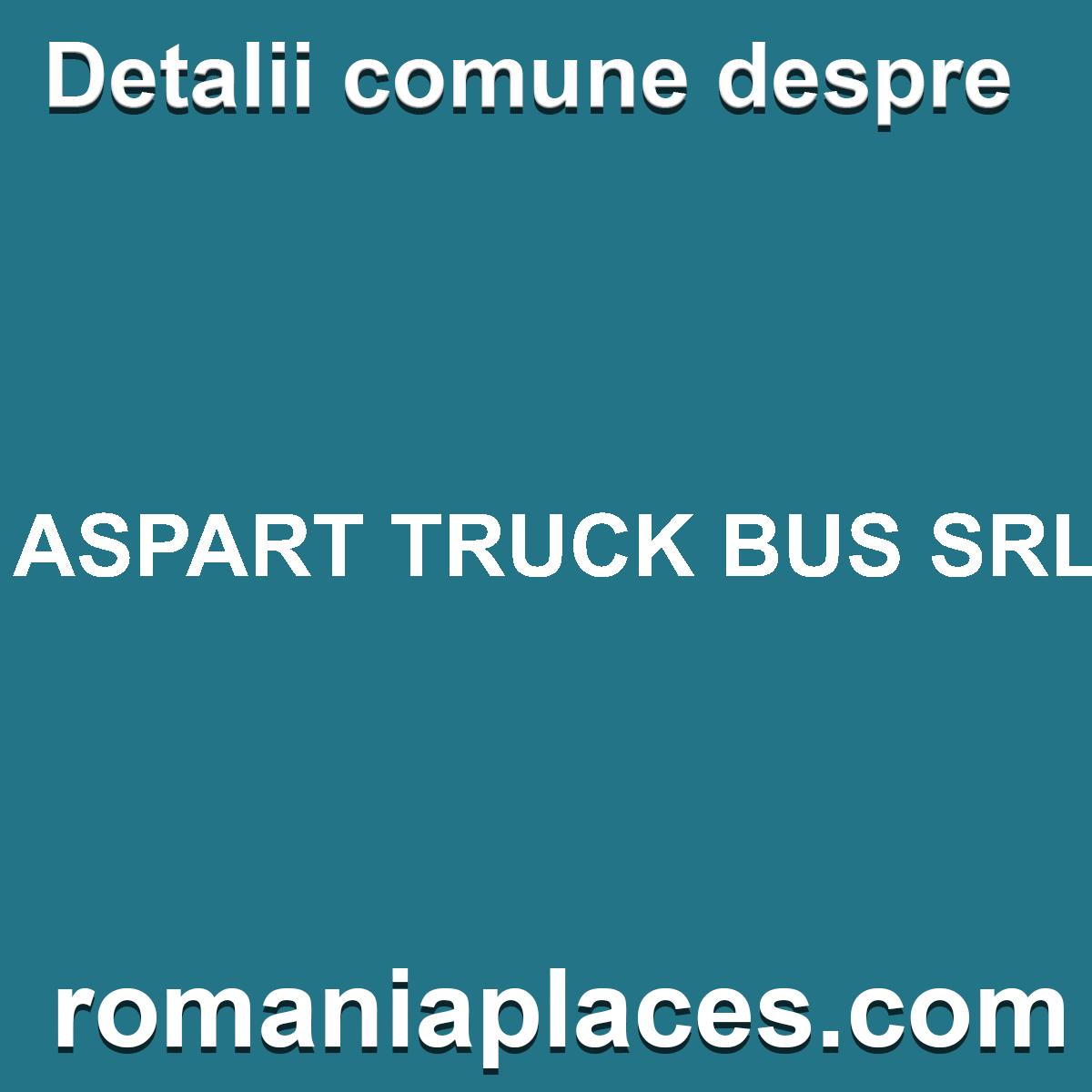 ASPART TRUCK BUS SRL