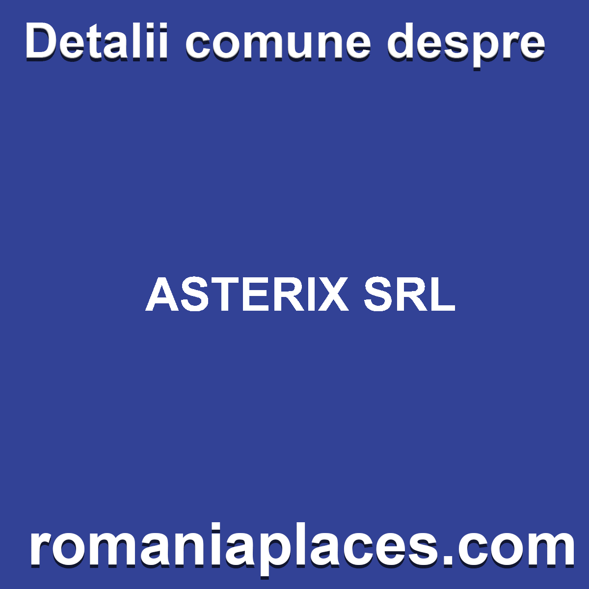 ASTERIX SRL
