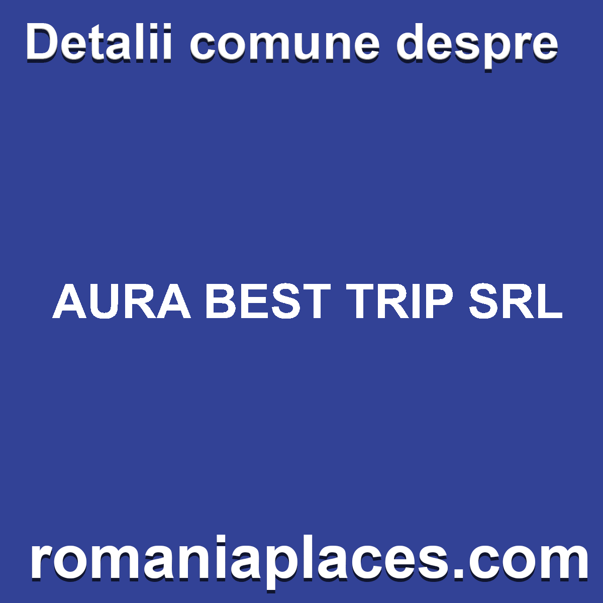 AURA BEST TRIP SRL