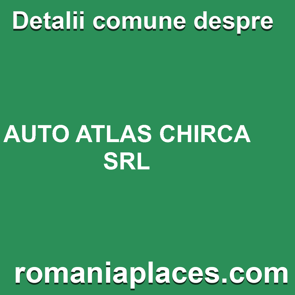 AUTO ATLAS CHIRCA SRL
