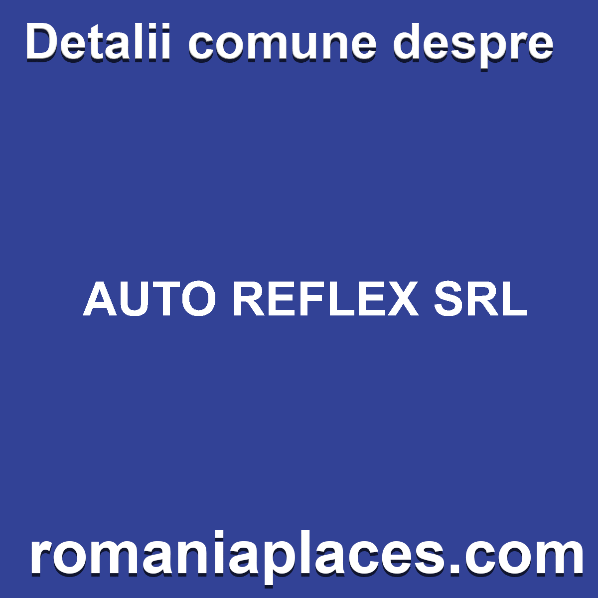 AUTO REFLEX SRL
