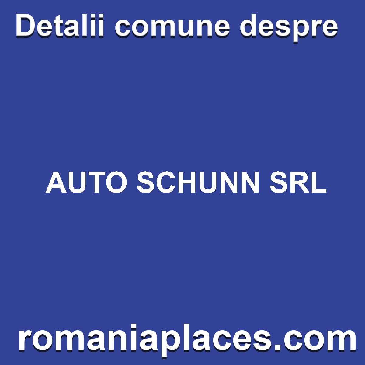 AUTO SCHUNN SRL