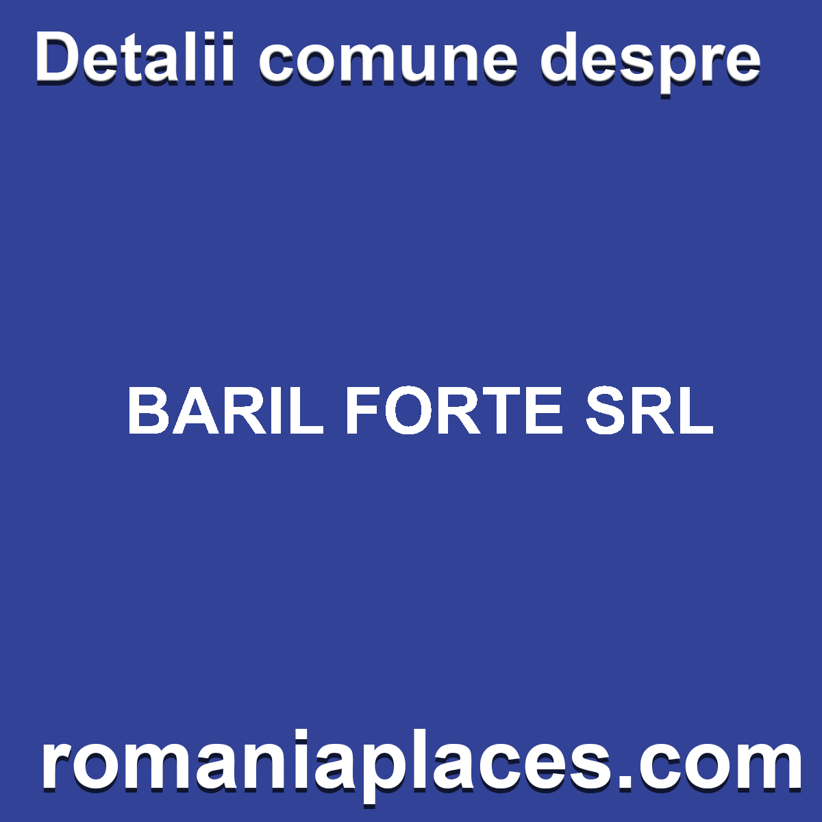 BARIL FORTE SRL