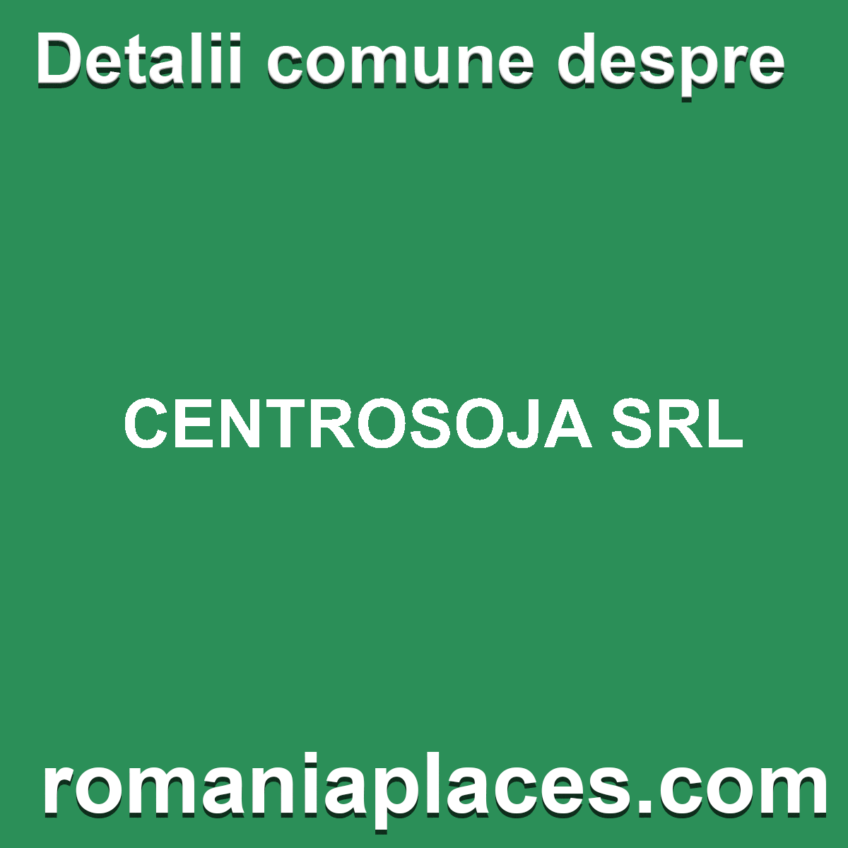 CENTROSOJA SRL
