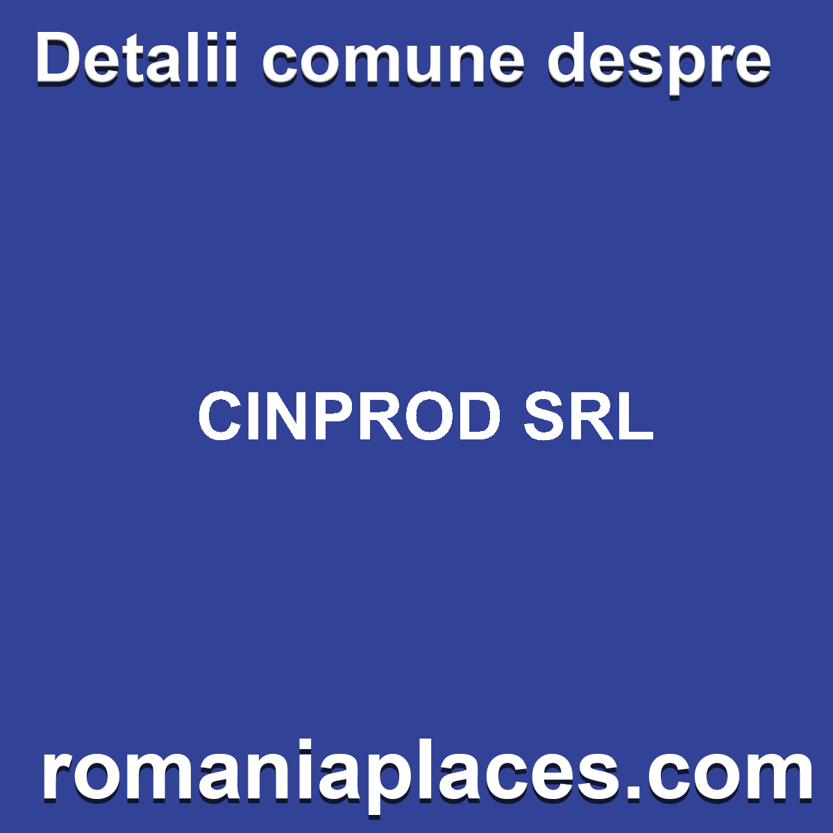 CINPROD SRL