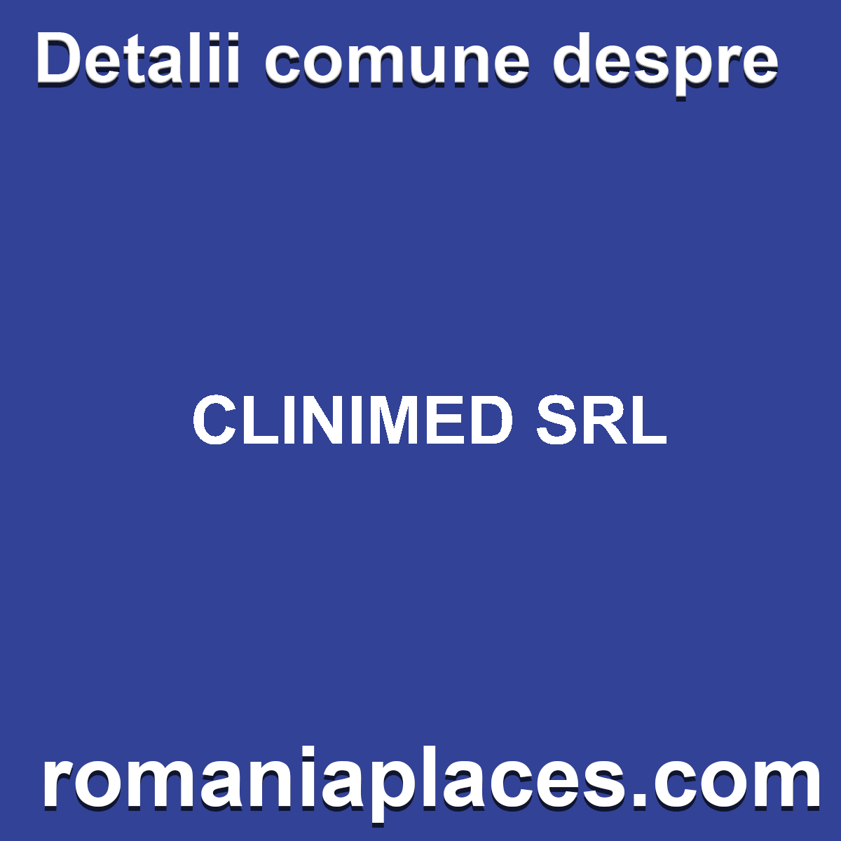 CLINIMED SRL