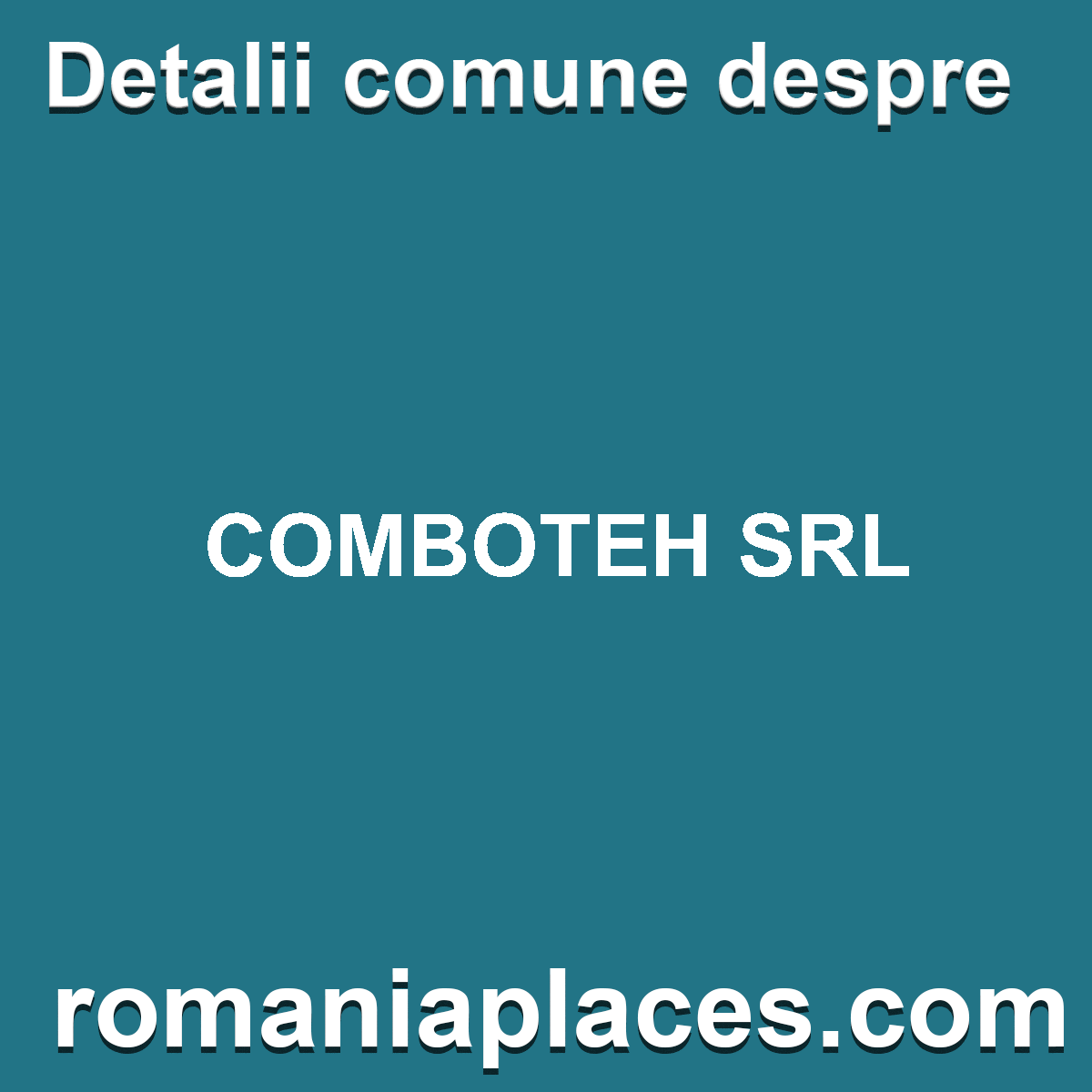 COMBOTEH SRL