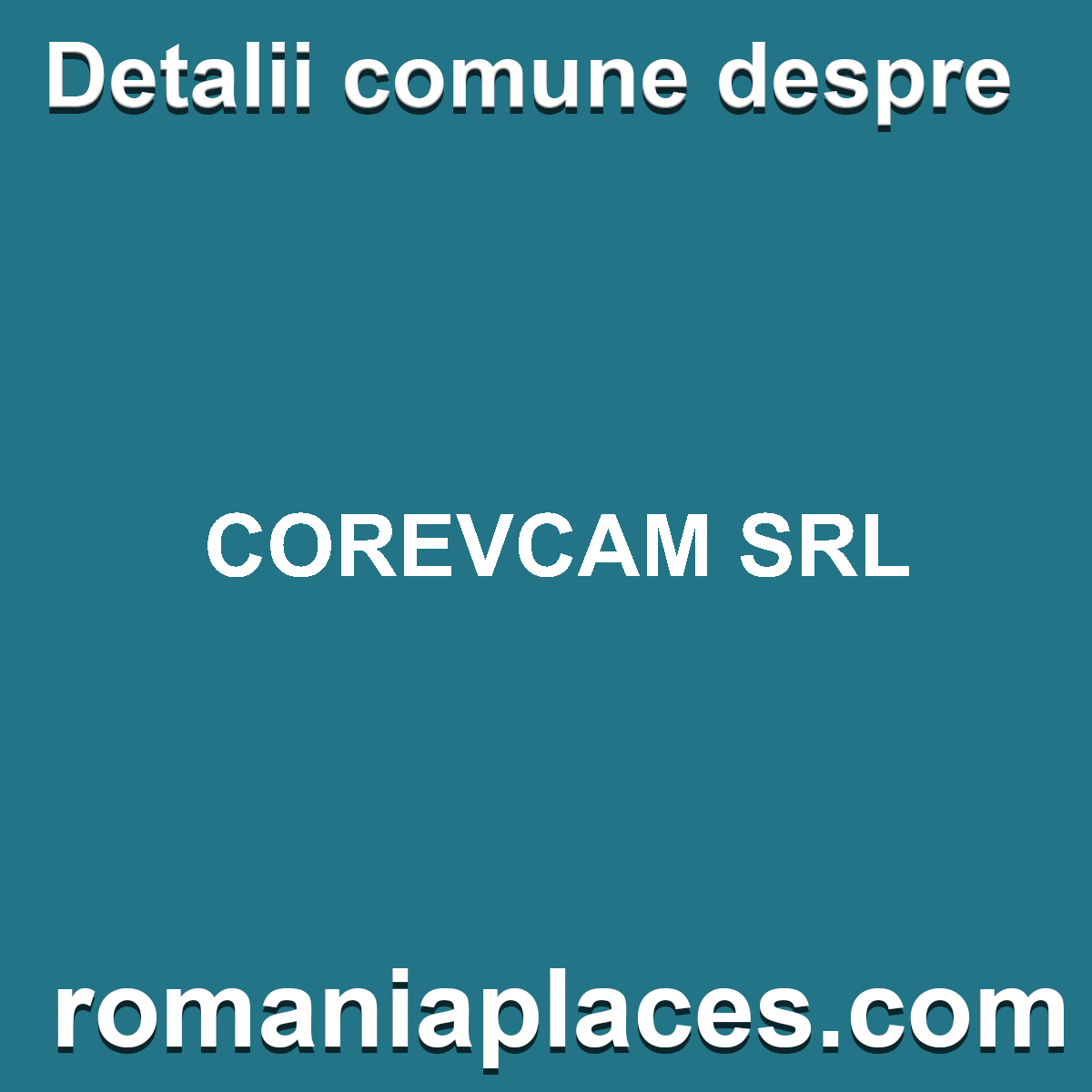 COREVCAM SRL