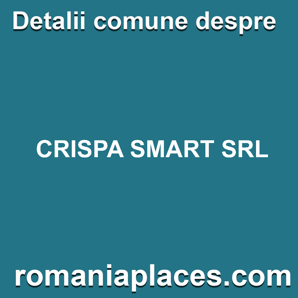 CRISPA SMART SRL