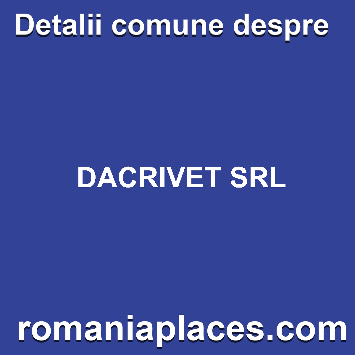DACRIVET SRL