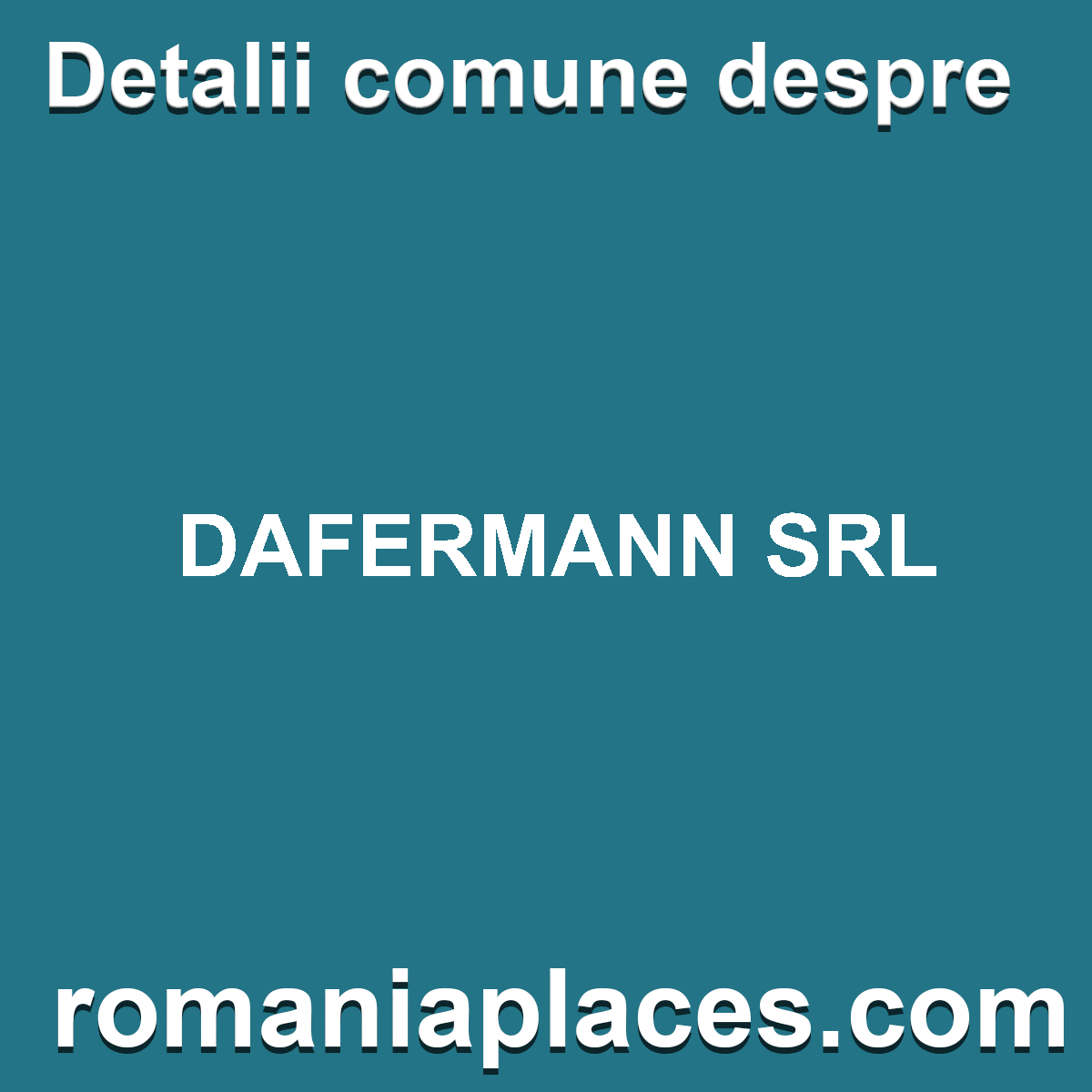 DAFERMANN SRL