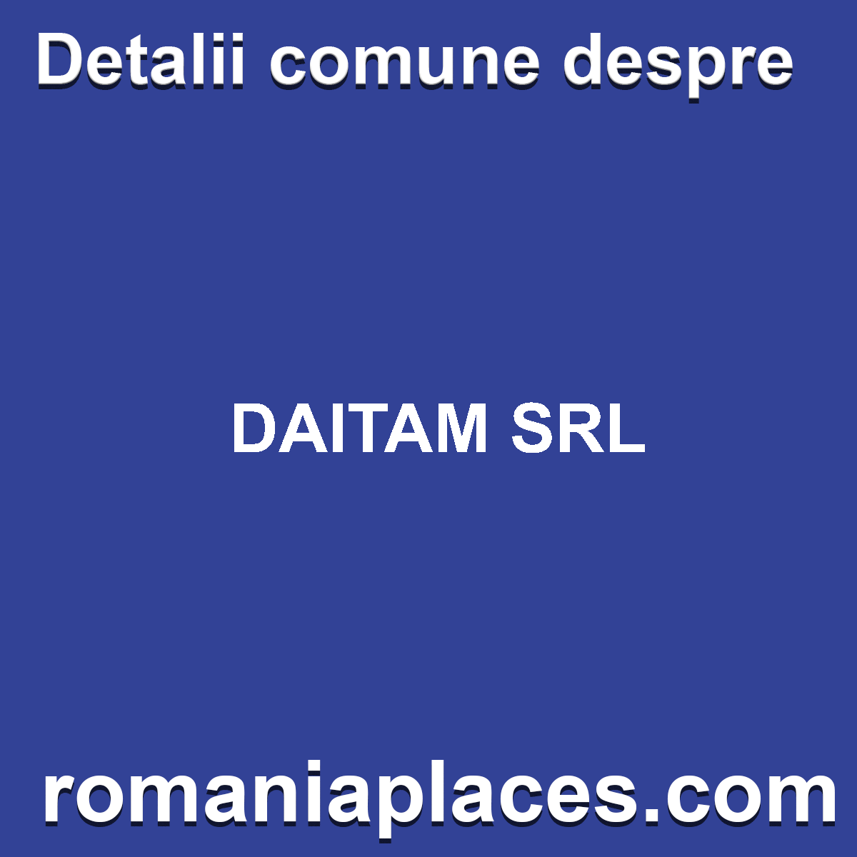 DAITAM SRL