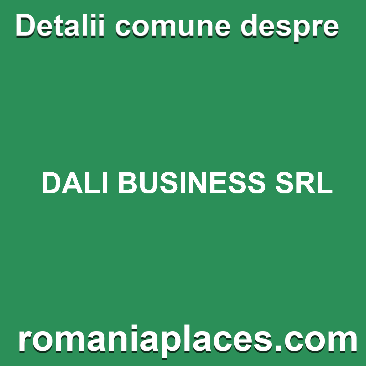 DALI BUSINESS SRL