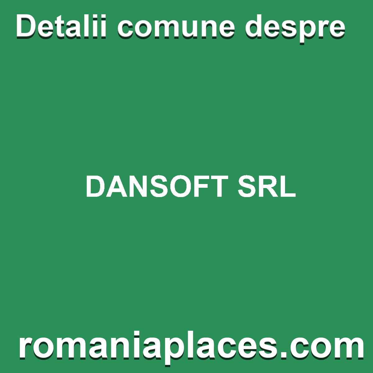 DANSOFT SRL