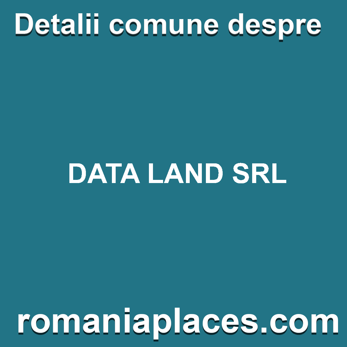 DATA LAND SRL