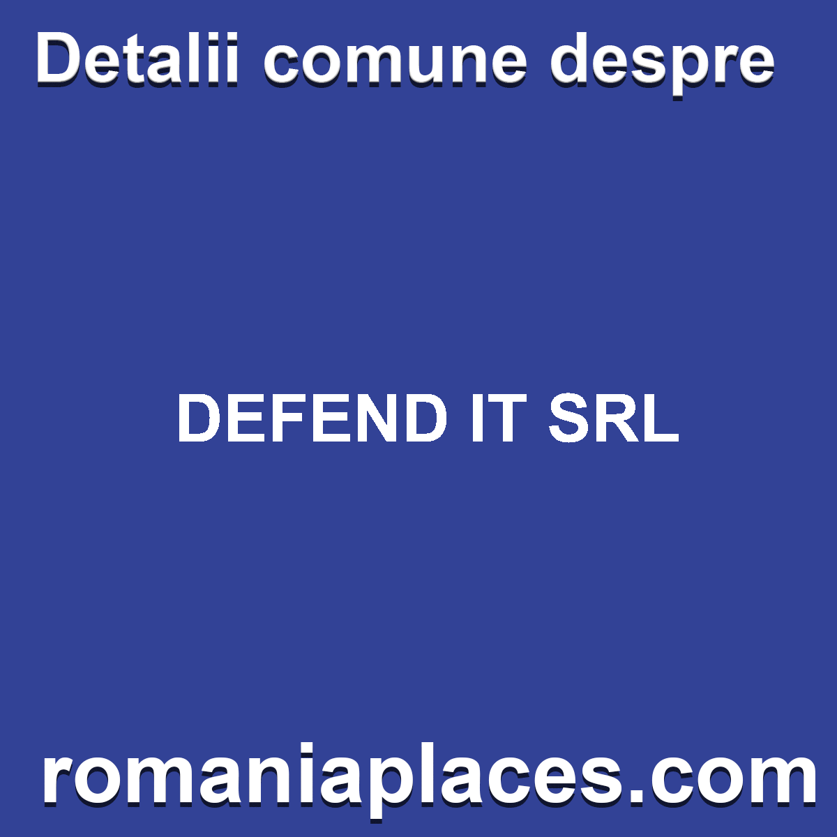 DEFEND IT SRL