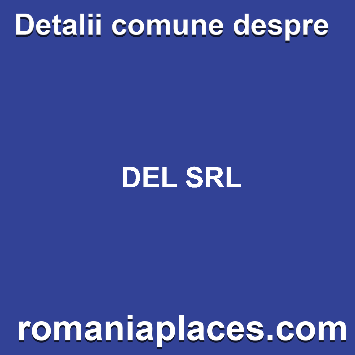 DEL SRL