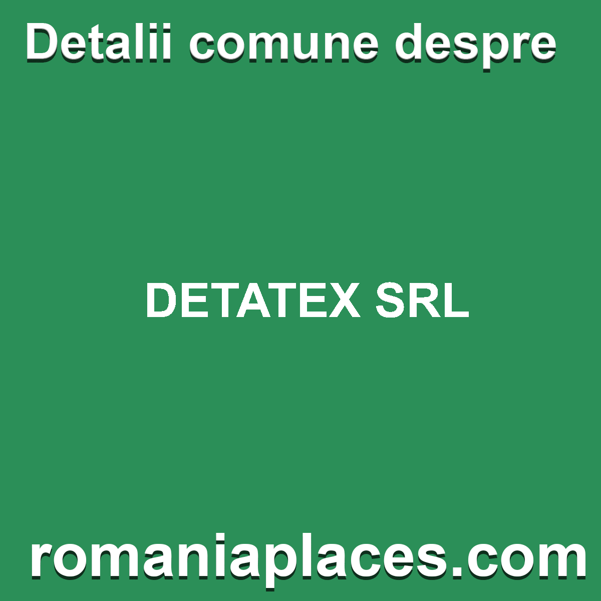 DETATEX SRL