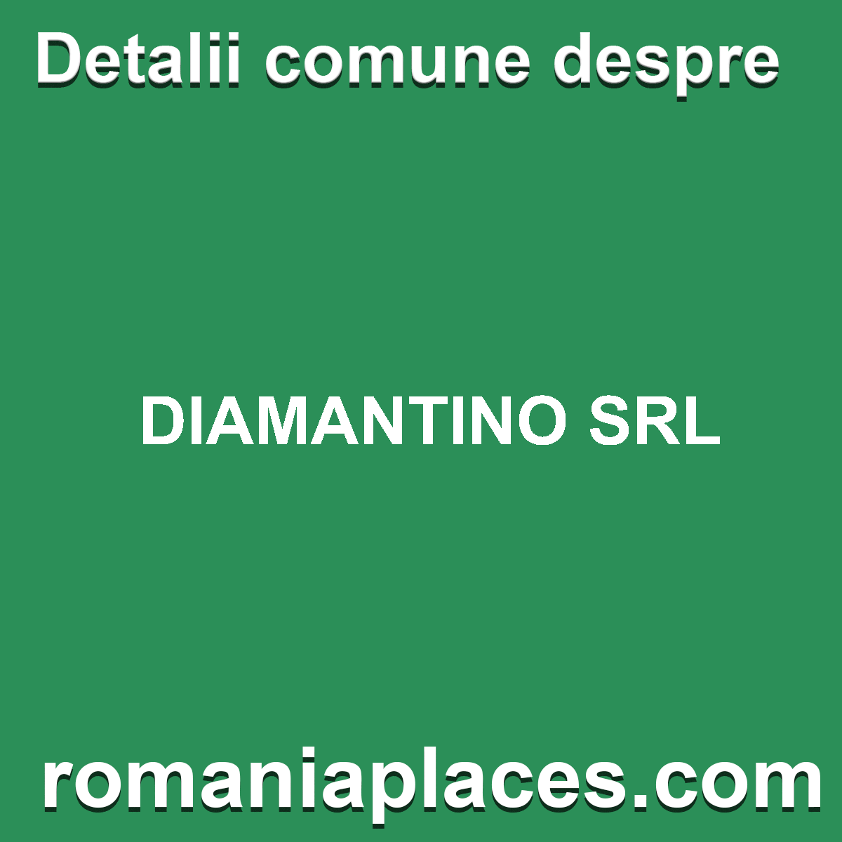 DIAMANTINO SRL