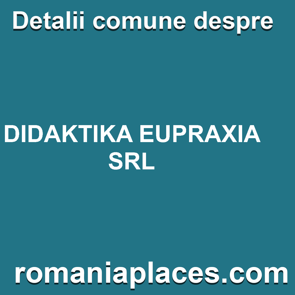 DIDAKTIKA EUPRAXIA SRL