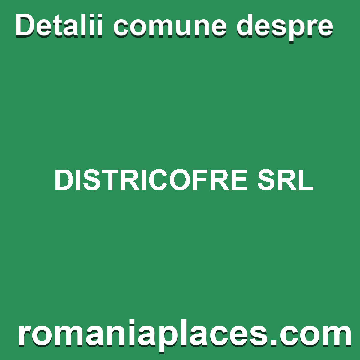DISTRICOFRE SRL