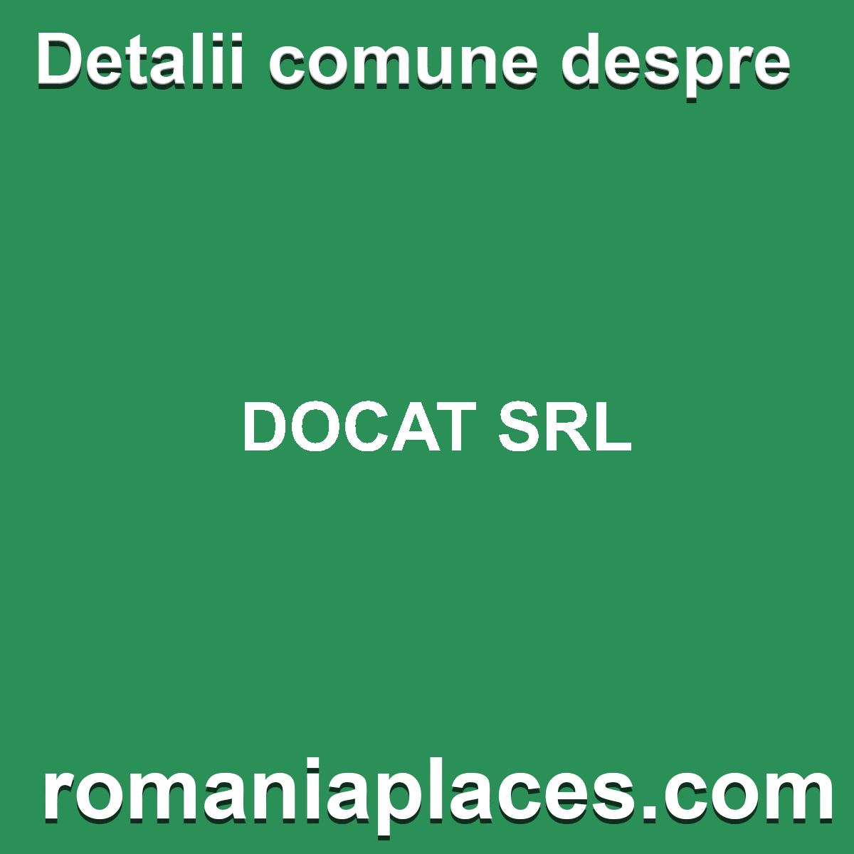 DOCAT SRL
