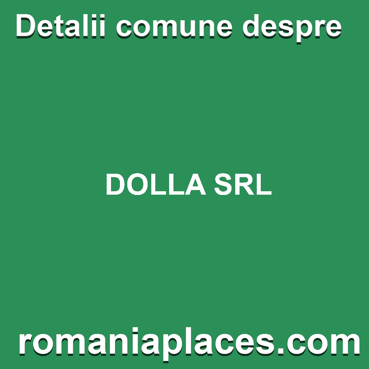 DOLLA SRL