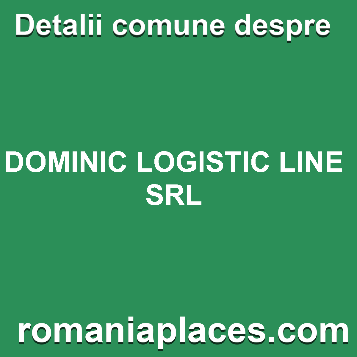 DOMINIC LOGISTIC LINE SRL