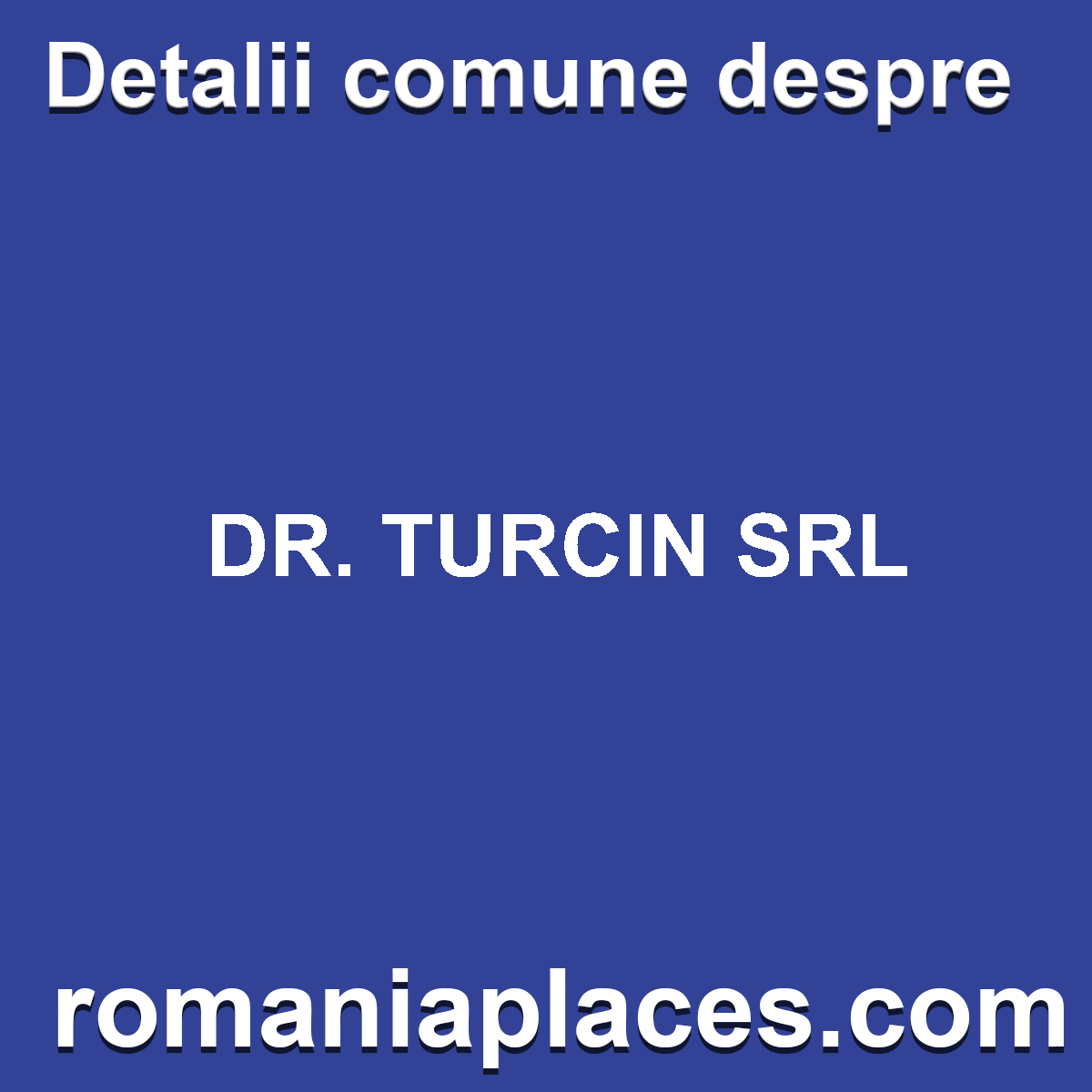 DR. TURCIN SRL