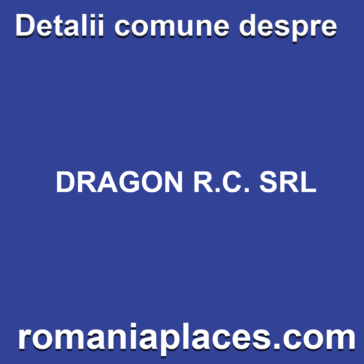 DRAGON R.C. SRL