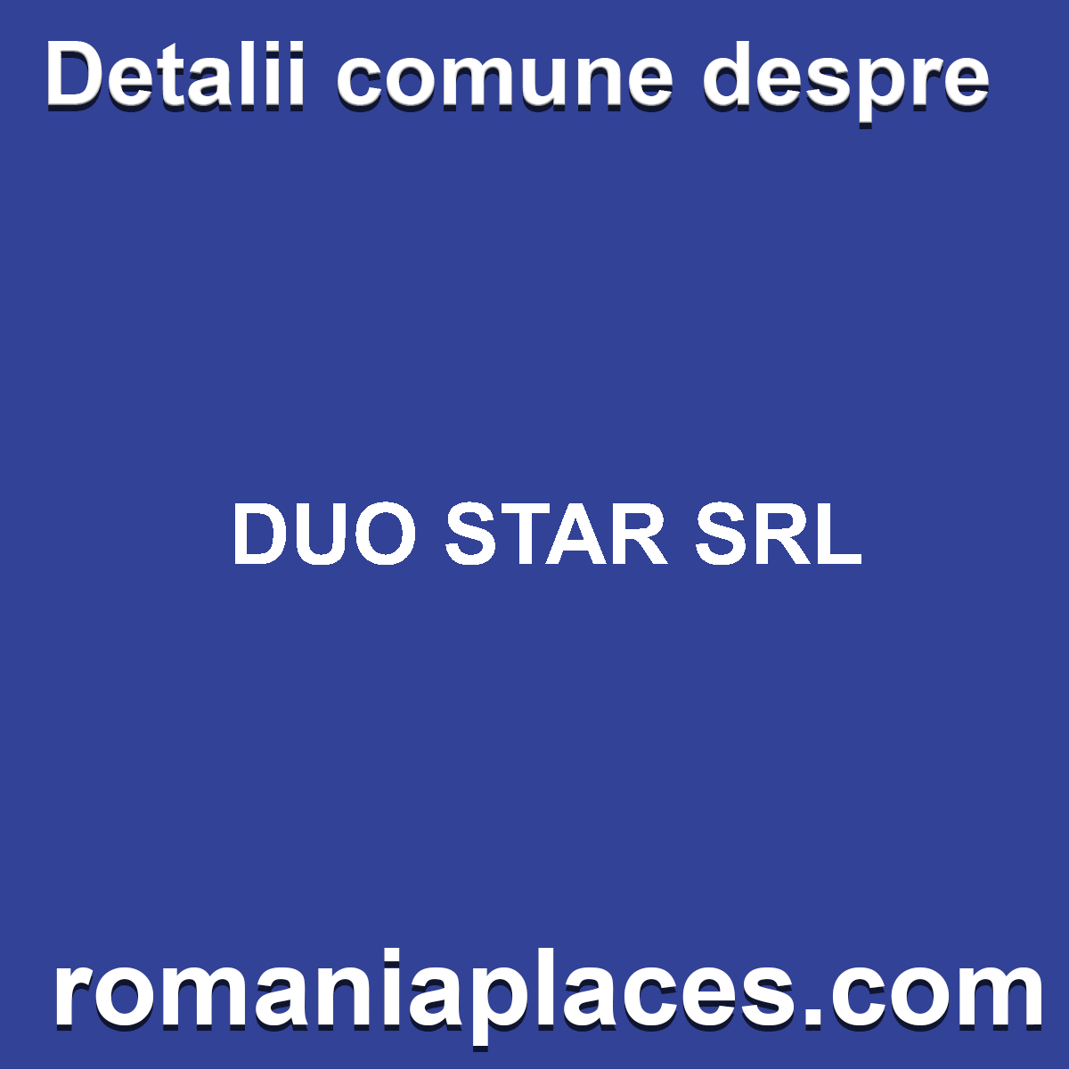 DUO STAR SRL