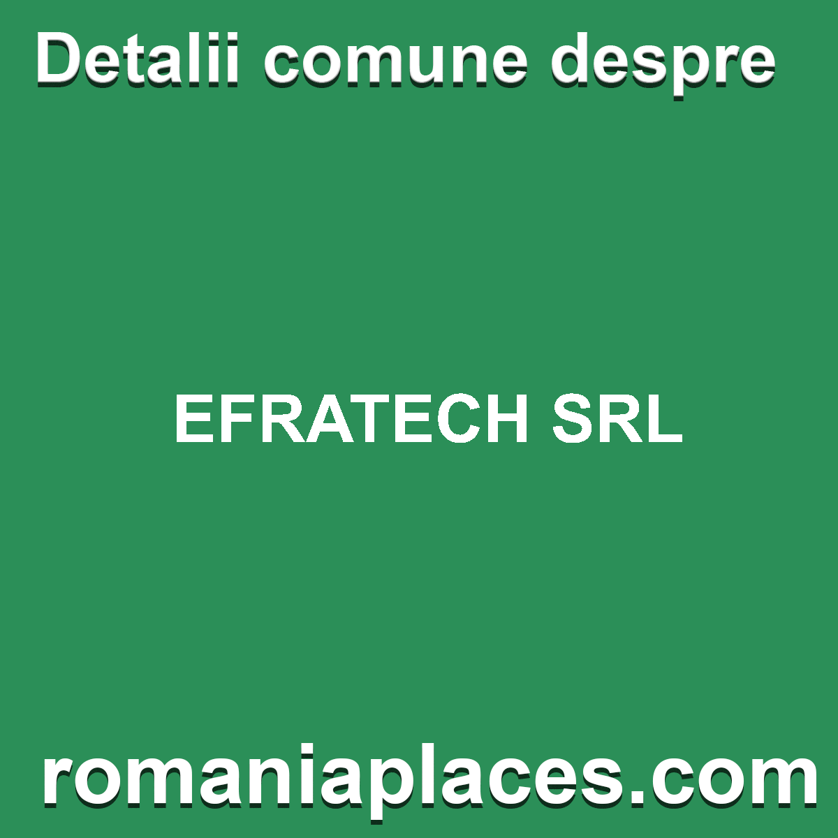 EFRATECH SRL