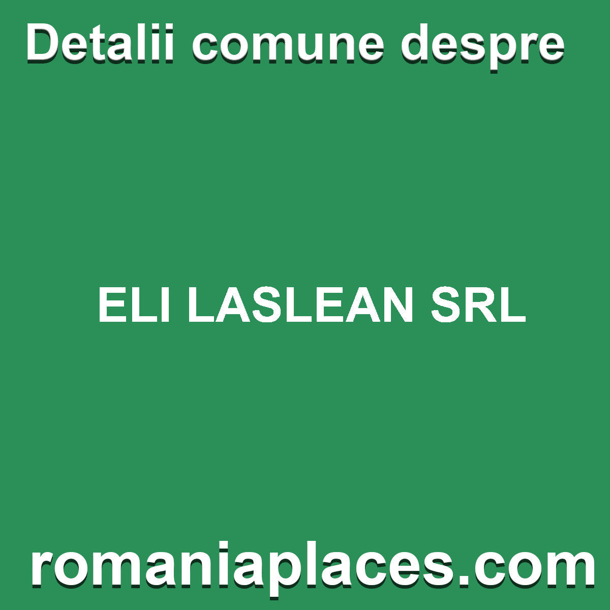 ELI LASLEAN SRL