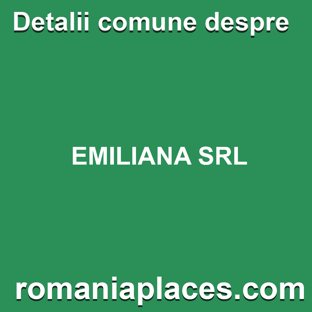 EMILIANA SRL