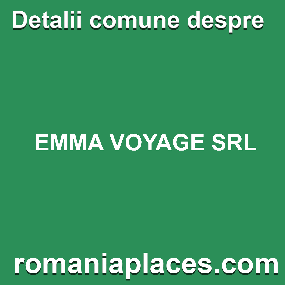 EMMA VOYAGE SRL