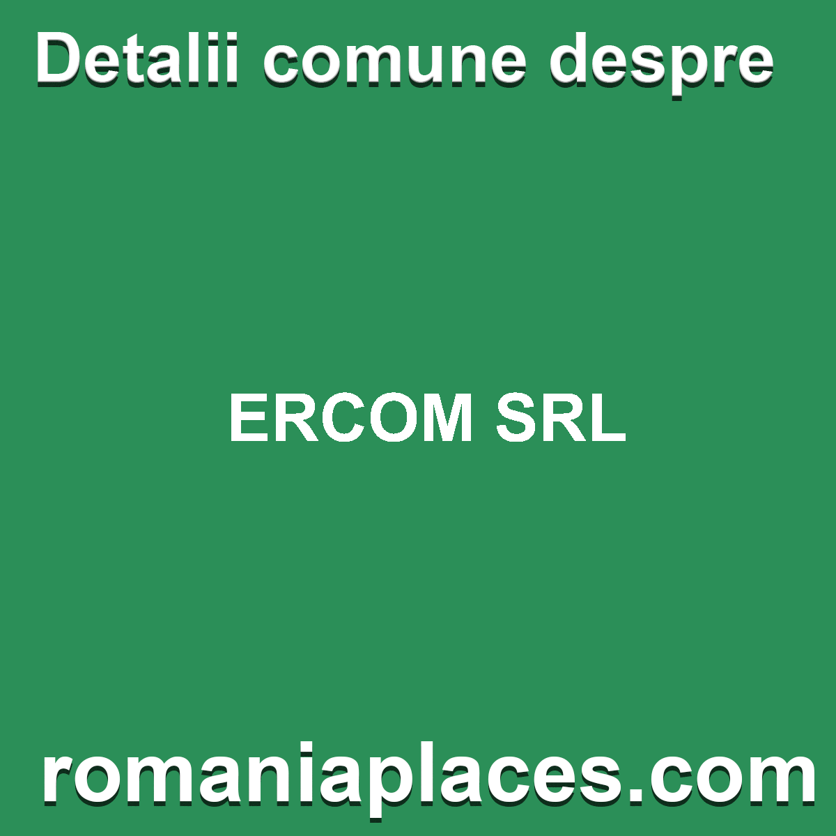 ERCOM SRL